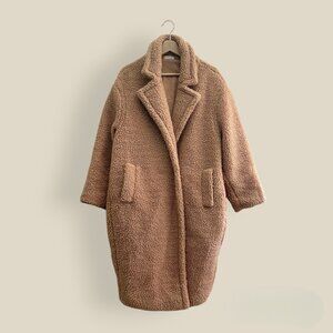 Need Supply Co., Roma Faux Shearling Coat, One Size